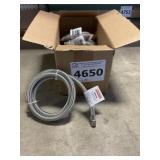 60" Braided Stainless Steel Ice Maker Connector
