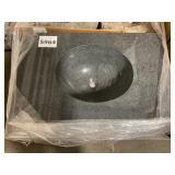 32" Dark Gray Stone Sink Top