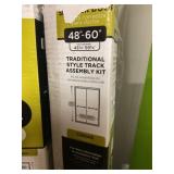 48 in.x 60in. Sliding Shower Door Track Kit