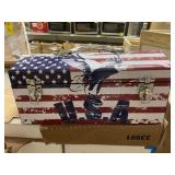 Old Glory Eagle Tool Box. x3