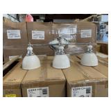 Kichler 3 Bulb Bathroom Vanity Light x 2