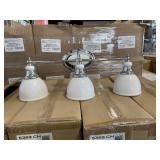 Kichler 3 Bulb Bathroom Vanity Light x 2