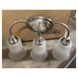 3 Bulb Bath Vanity Light x 2