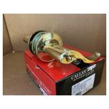 Polished Brass Reversible Entrance Lock x 2