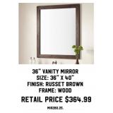 36" Vanity Mirror