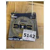 Irwin 7 1/4"  40T Saw Blades.  x2