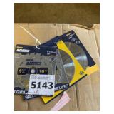 Irwin mix Sz. Saw Blades.   x2