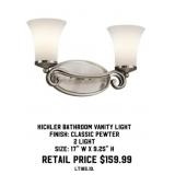 Kichler Bathroom Vanity Light