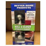 Satin Nickel Hall & Closet Knob x 12