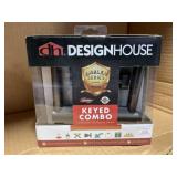 Design House Brushed Bronze Keyed Combo x 6 sets