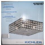 Kichler® Flushmount Krystal Light Fixture (Bronze)