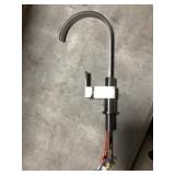 Satin Nickel Single Handle Kitchen Faucet