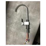 Satin Nickel Single Handle Kitchen Faucet