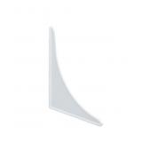 Bathtub Splash Guard White 2Pk Self-Adhesive X6