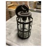 Wall Lantern In Bronze x2
