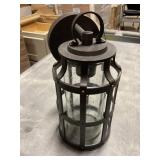 Wall Lantern In Bronze x2