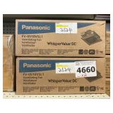 Panasonic Ventilating Fan x 2