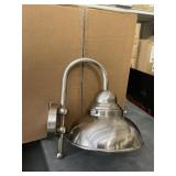 SeaGull® 1-Light Wall Lantern (Nickel)