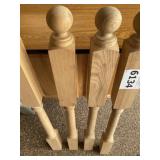 48in. Oak Post x 4