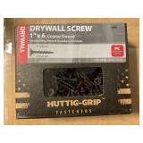 1" Coarse Thread Drywall Screws 1lb x 12