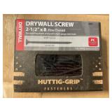 2 1/2" Fine Thread Drywall Screws 1lb x 12