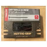 2 1/2" Fine Thread Drywall Screws 1lb x 12