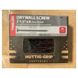 2 1/2"  Fine Thread Drywall Screws 1lb x 12
