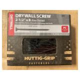 2 1/2" Fine Thread Drywall Screws 1lb x 12