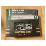 6d 2" Deck Nail. 1lb x 12