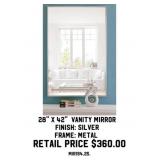 28" x 42" Vanity Mirror