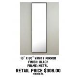 18" x 60" Vanity Mirror