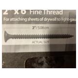 2" Fine Thread Drywall Screws 1lb x 24