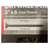 2" Fine Thread Drywall Screws 1lb x 24