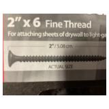 2" Fine Thread Drywall Screws 1lb x 24