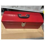19" Steel Blank Red Toolbox x4 Boxes
