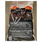 Gas grill replacement lava rocks x 2 cases