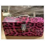 Pink Leopard Tool Box.
