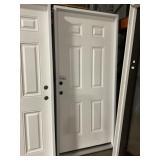 36" RH Smooth Fiberglass Exterior Door