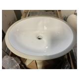 Allora 13"x16" White Undermount Sink x 3