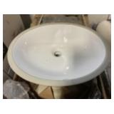 Allora 13"x16" White Undermount Sink x 3
