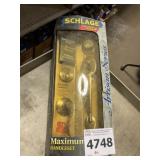 Schlage Platinum Nickel RH Max Security Handleset