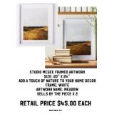 Studio McGee Framed Artwork x 2