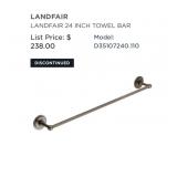 DXV 24" Towel Bar (Bronze)