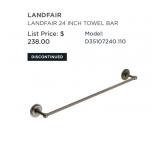 DXV 24" Towel Bar (Bronze)