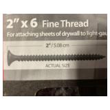 2" Fine Thread Drywall Screws 1lb x 24