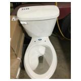 Moon White elongated toilet