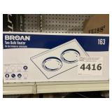 Broan® 2-Bulb Heater
