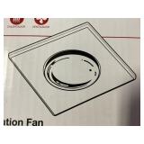 NuTone Fan/1 Bulb Heater. x2