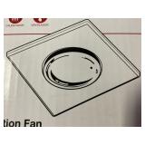 NuTone Fan/1 Bulb Heater. x3