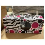 Zebra Craze Deco Tool Box. x2